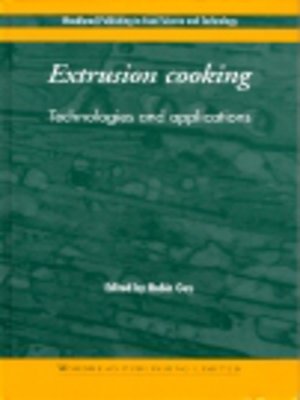 cover image of Extrusion Cooking